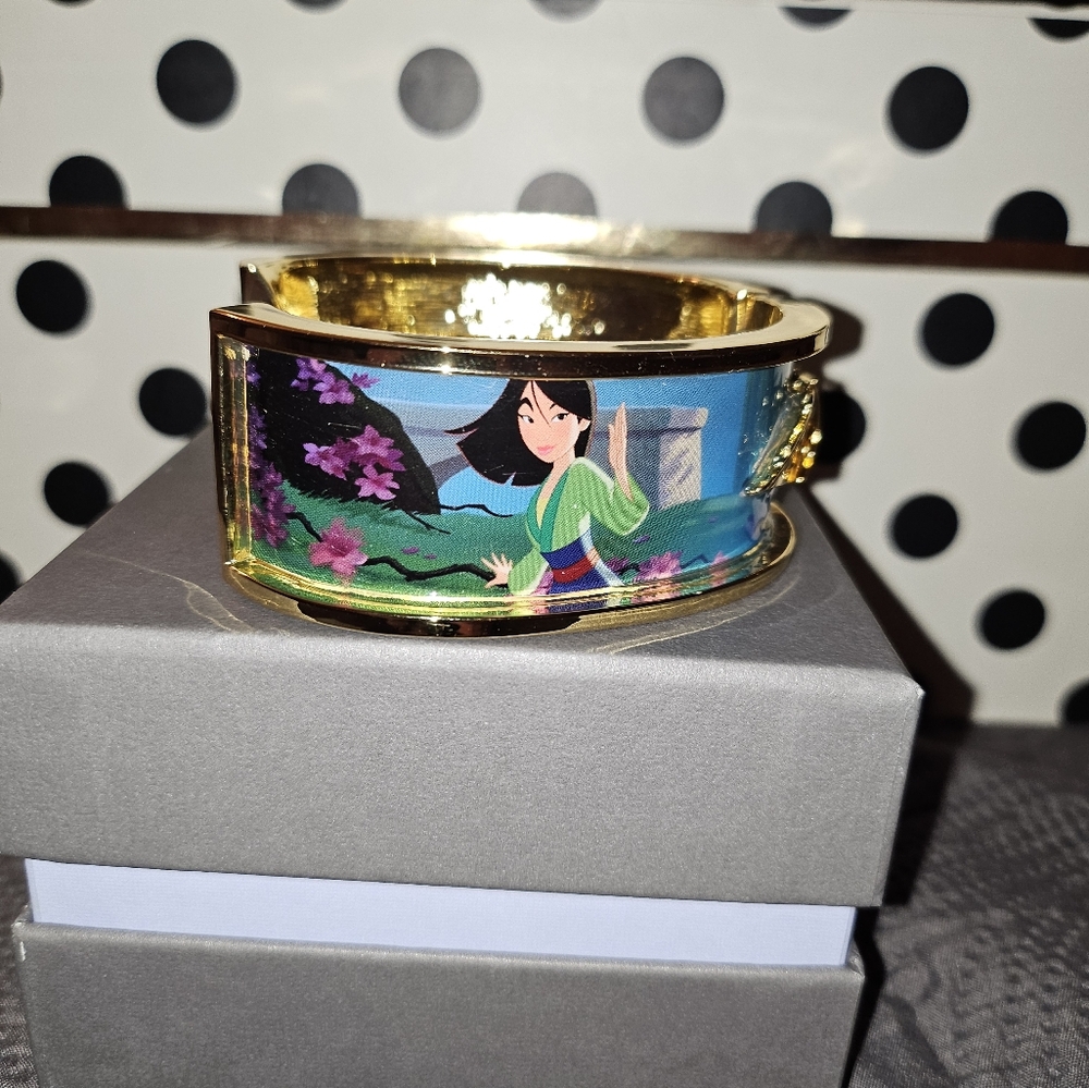 Disney Couture Kingdom Mulan Bangle Bracelet Australia